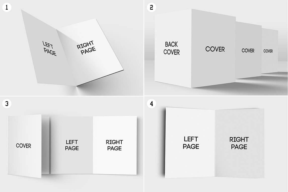 11+ Folded Card Designs & Templates – Psd, Ai | Free Inside Quarter Fold Birthday Card Template