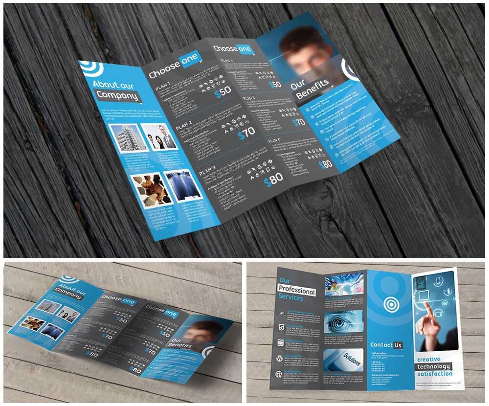 11X17 Quad Fold Brochure Printing With Regard To Quad Fold Brochure Template