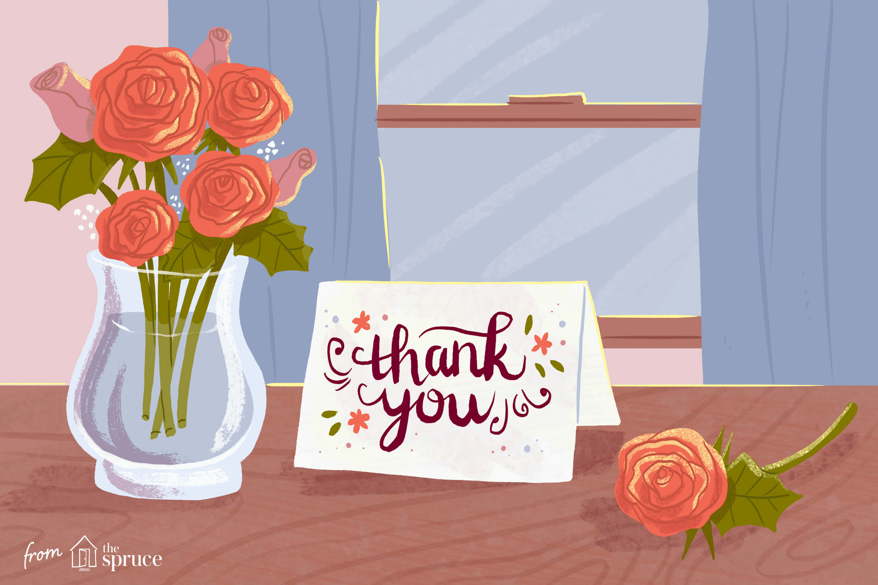 13 Free, Printable Thank You Cards With Lots Of Style Pertaining To Free Printable Thank You Card Template