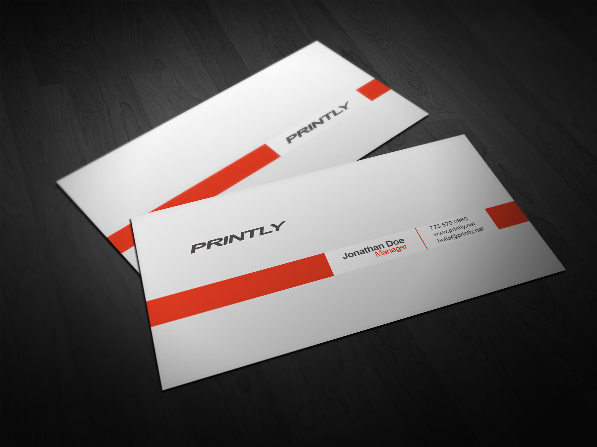 14 Free Business Card Psd Template Images – Free Business With Free Complimentary Card Templates