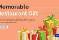 14+ Restaurant Gift Certificates | Free &amp; Premium Templates in Restaurant Gift Certificate Template