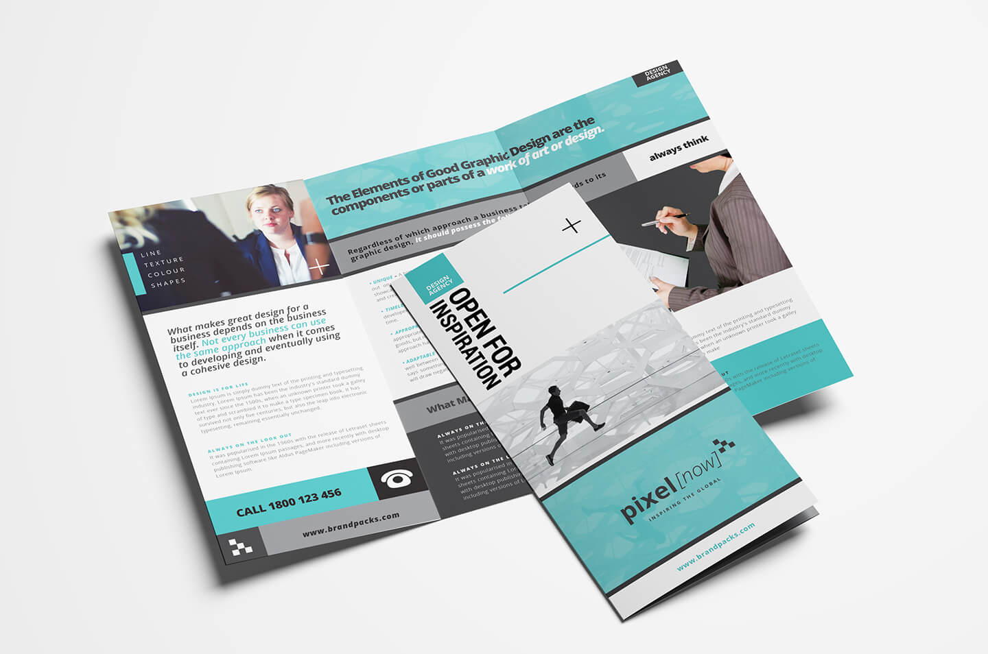 15 Free Tri Fold Brochure Templates In Psd & Vector – Brandpacks Intended For One Sided Brochure Template