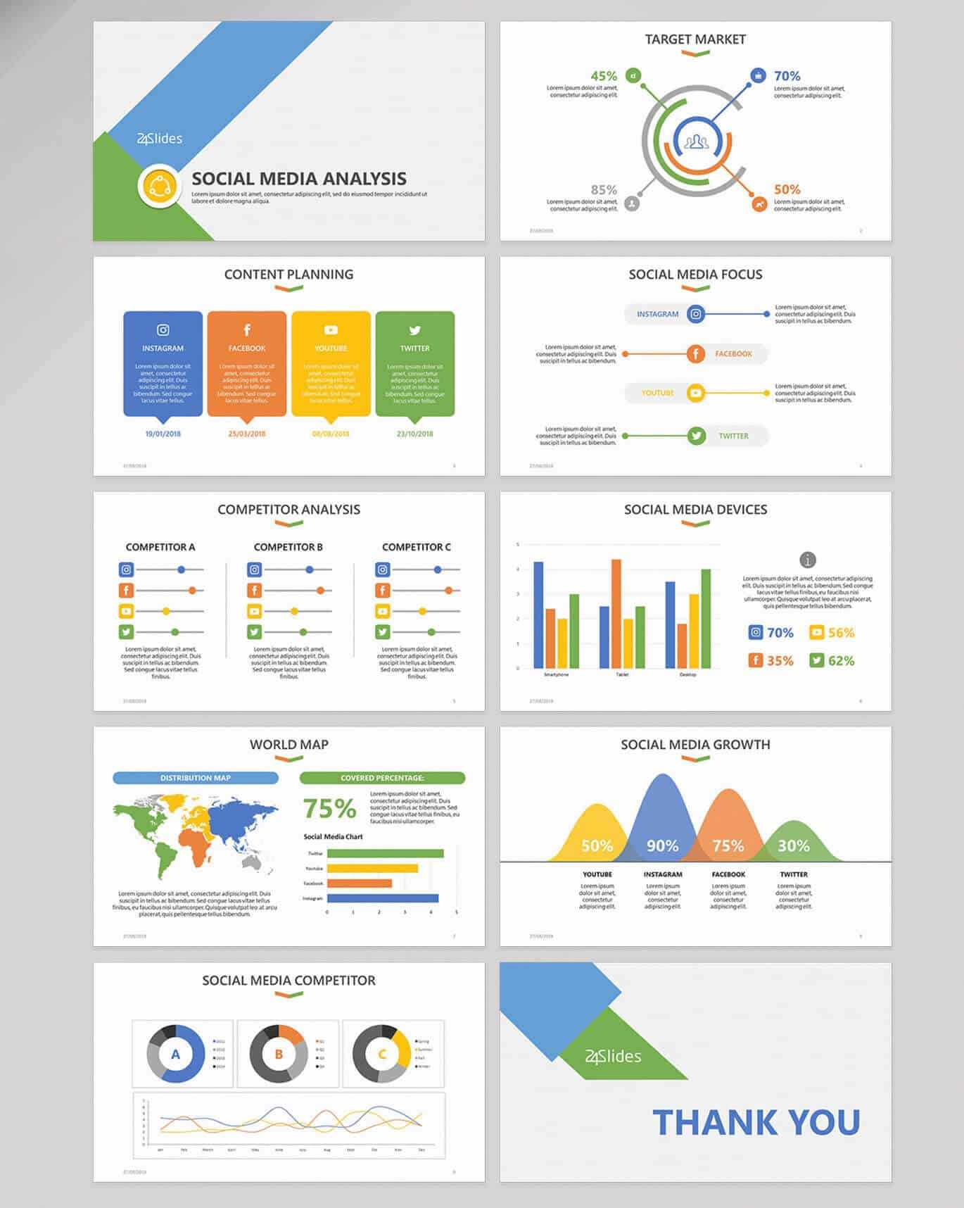 15 Fun And Colorful Free Powerpoint Templates | Present Better For Sample Templates For Powerpoint Presentation