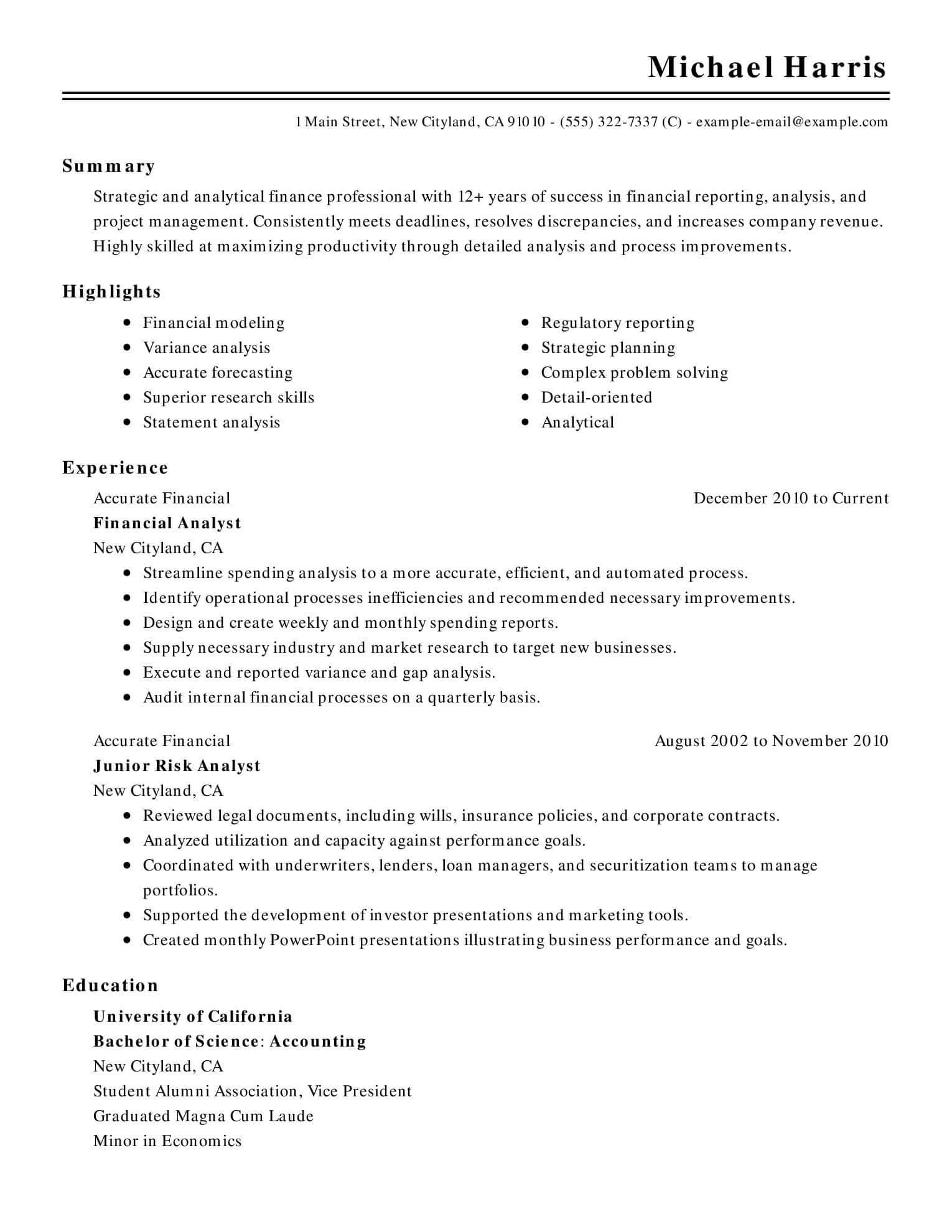 15 Of The Best Resume Templates For Microsoft Word Office With Regard To How To Find A Resume Template On Word