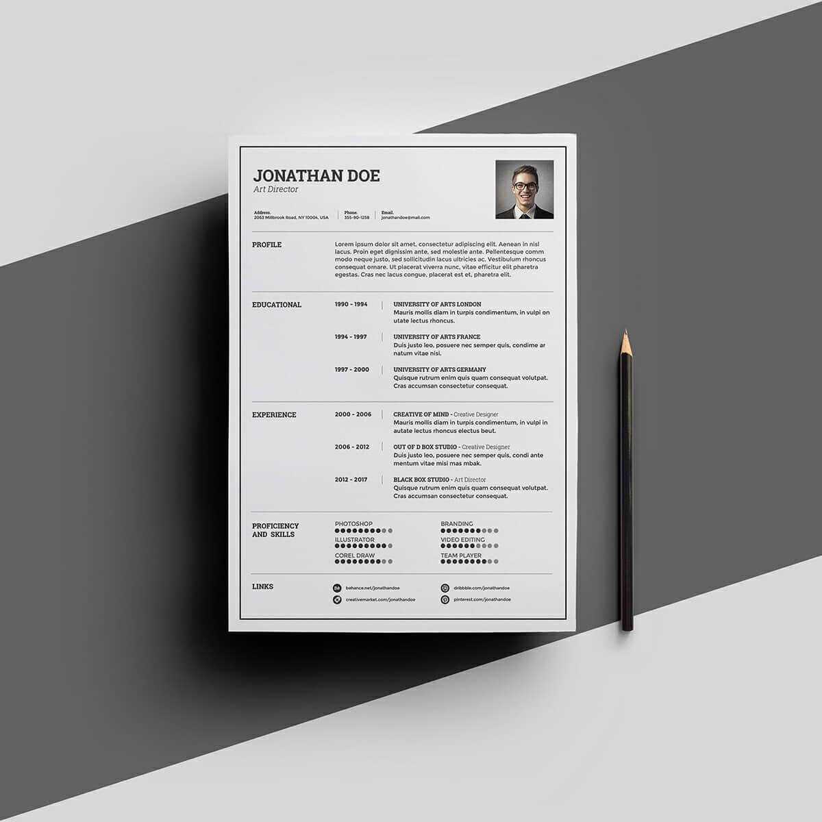 15+ Resume Templates For Microsoft Word [Free Download] Regarding Free Downloadable Resume Templates For Word