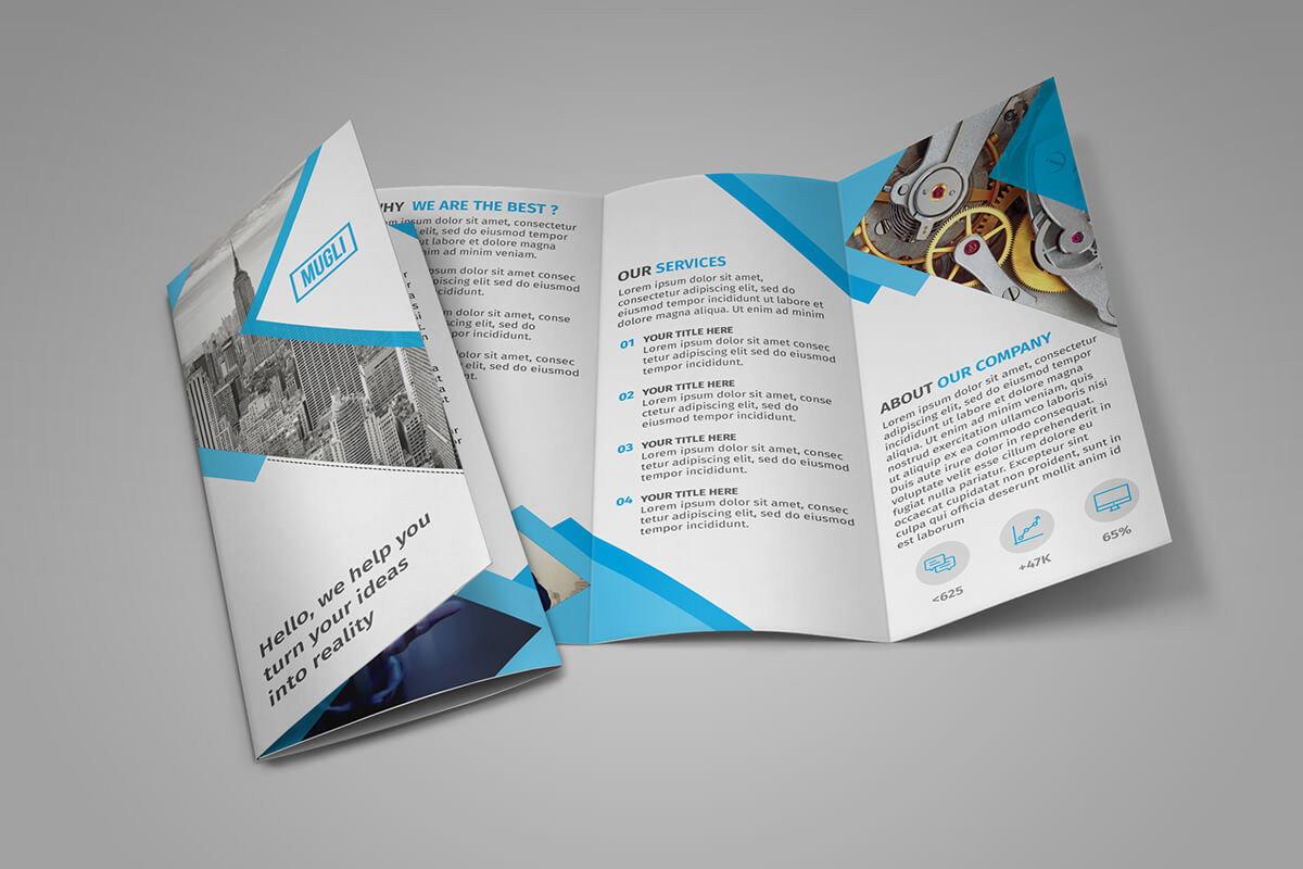 16 Tri Fold Brochure Free Psd Templates: Grab, Edit & Print Intended For 3 Fold Brochure Template Free