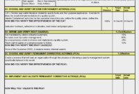 17. 8D Report Vorlage Word Herunterladen 8D Report Vorlage with regard to 8D Report Template Xls