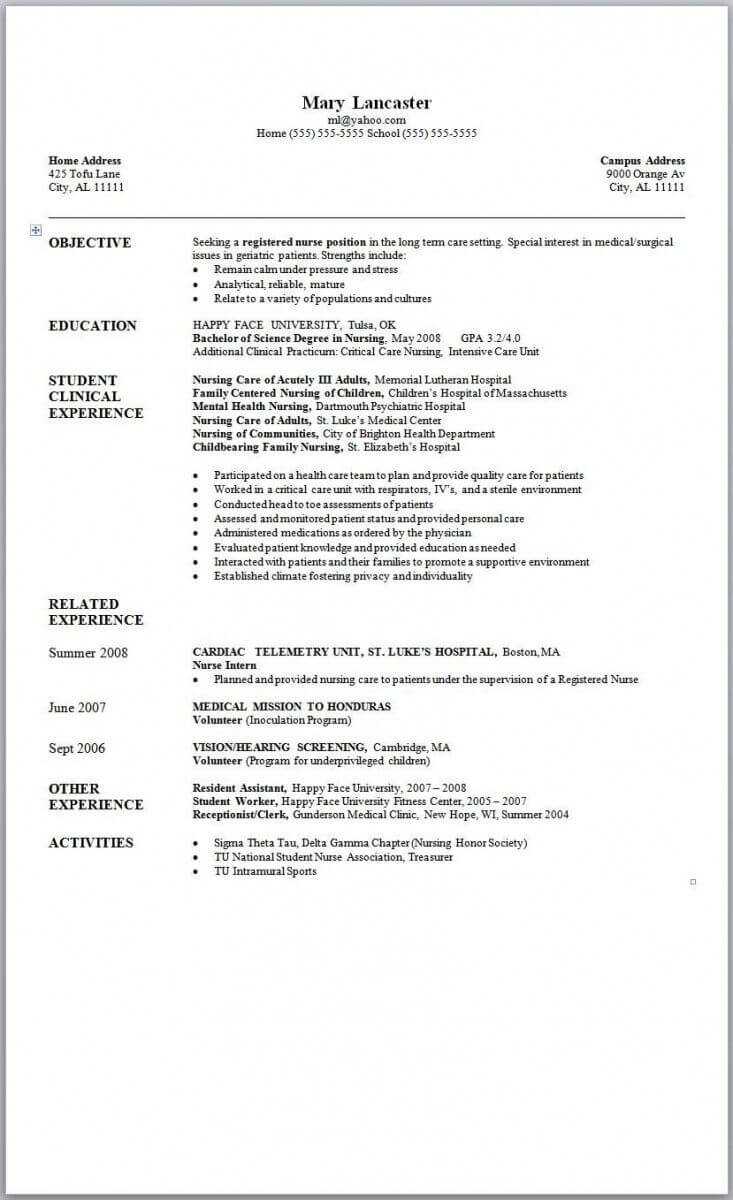 17 Resume Templates Free Download Word 2007 | Resume Inside Resume Templates Word 2007