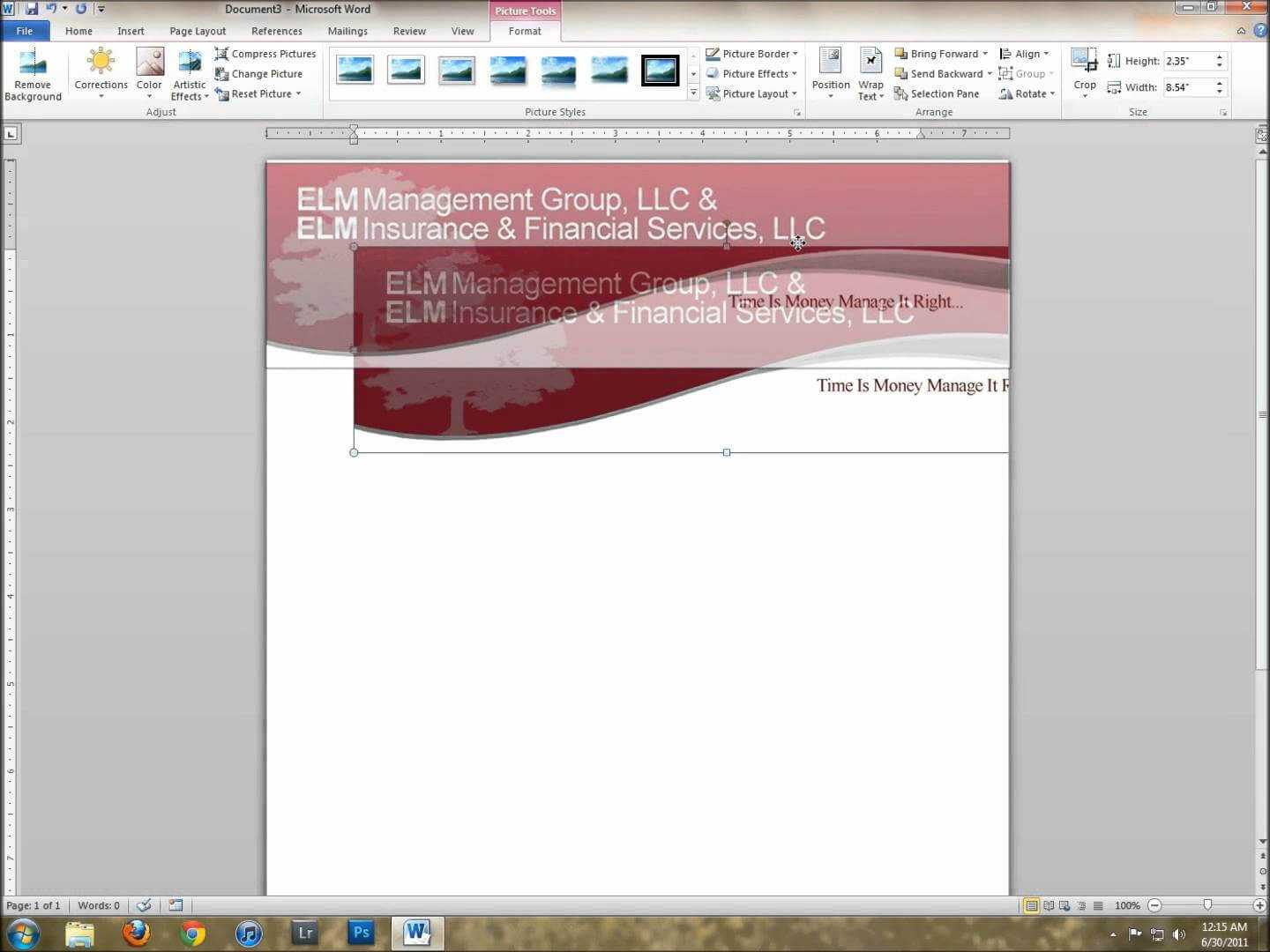 18 Word Header Designs Images Word Document Header Designs In Header 