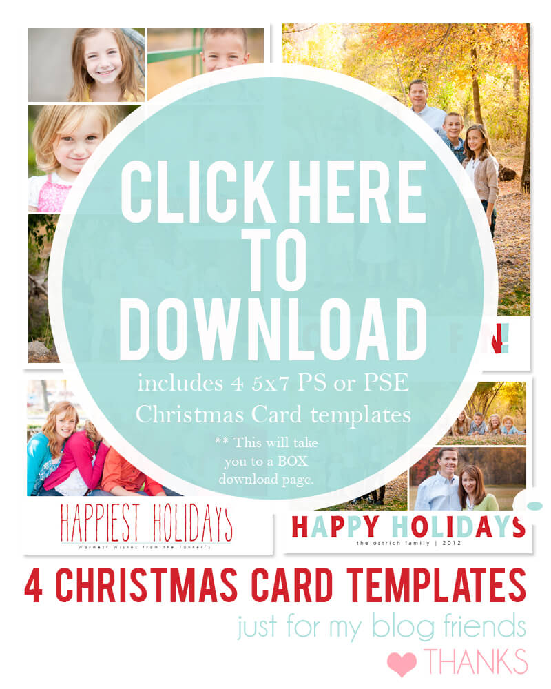 19 Christmas Card Photoshop Templates Free Images – Free Regarding Free Photoshop Christmas Card Templates For Photographers