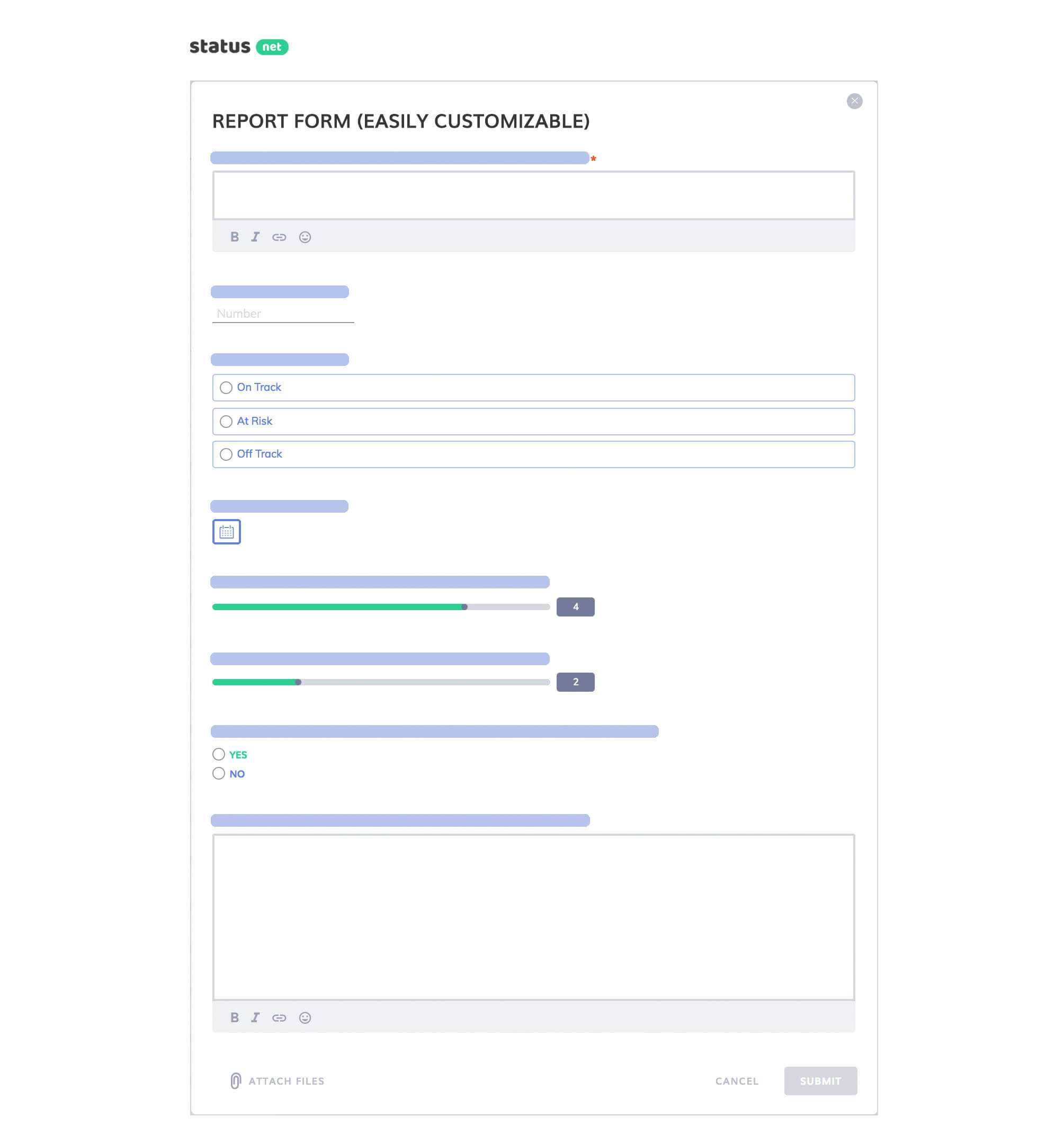 2 Easy Quarterly Progress Report Templates | Free Download For Quarterly Status Report Template