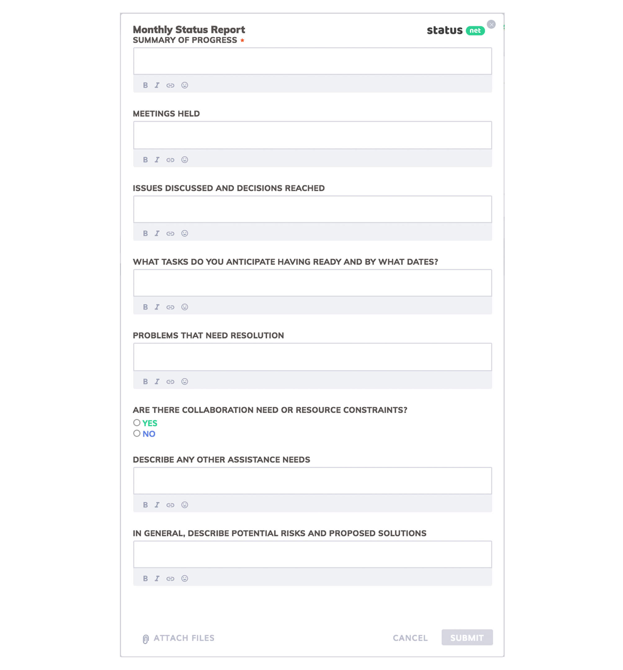 2 Easy Quarterly Progress Report Templates | Free Download With Quarterly Status Report Template