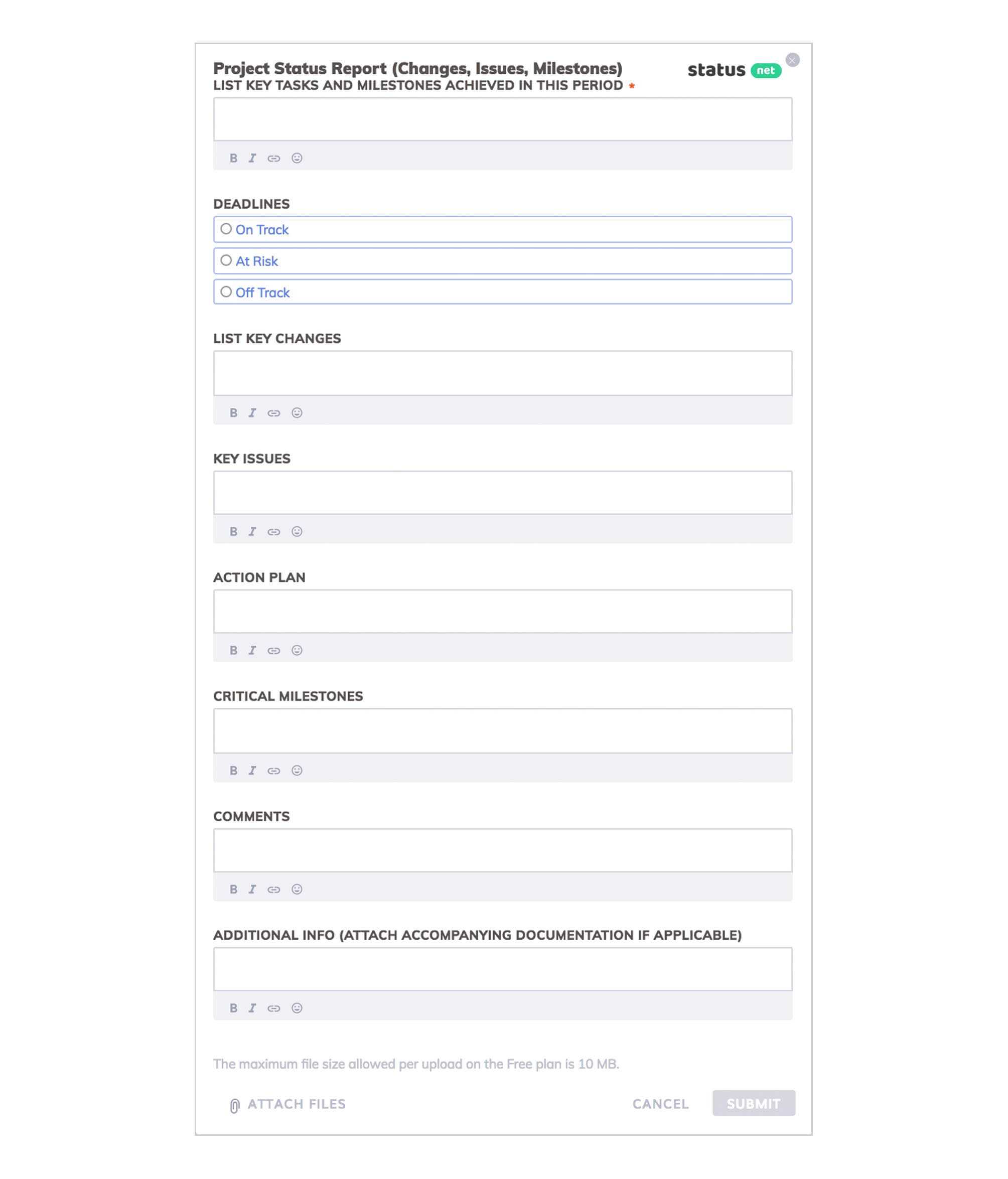 2 Easy Quarterly Progress Report Templates | Free Download With Regard To Quarterly Status Report Template