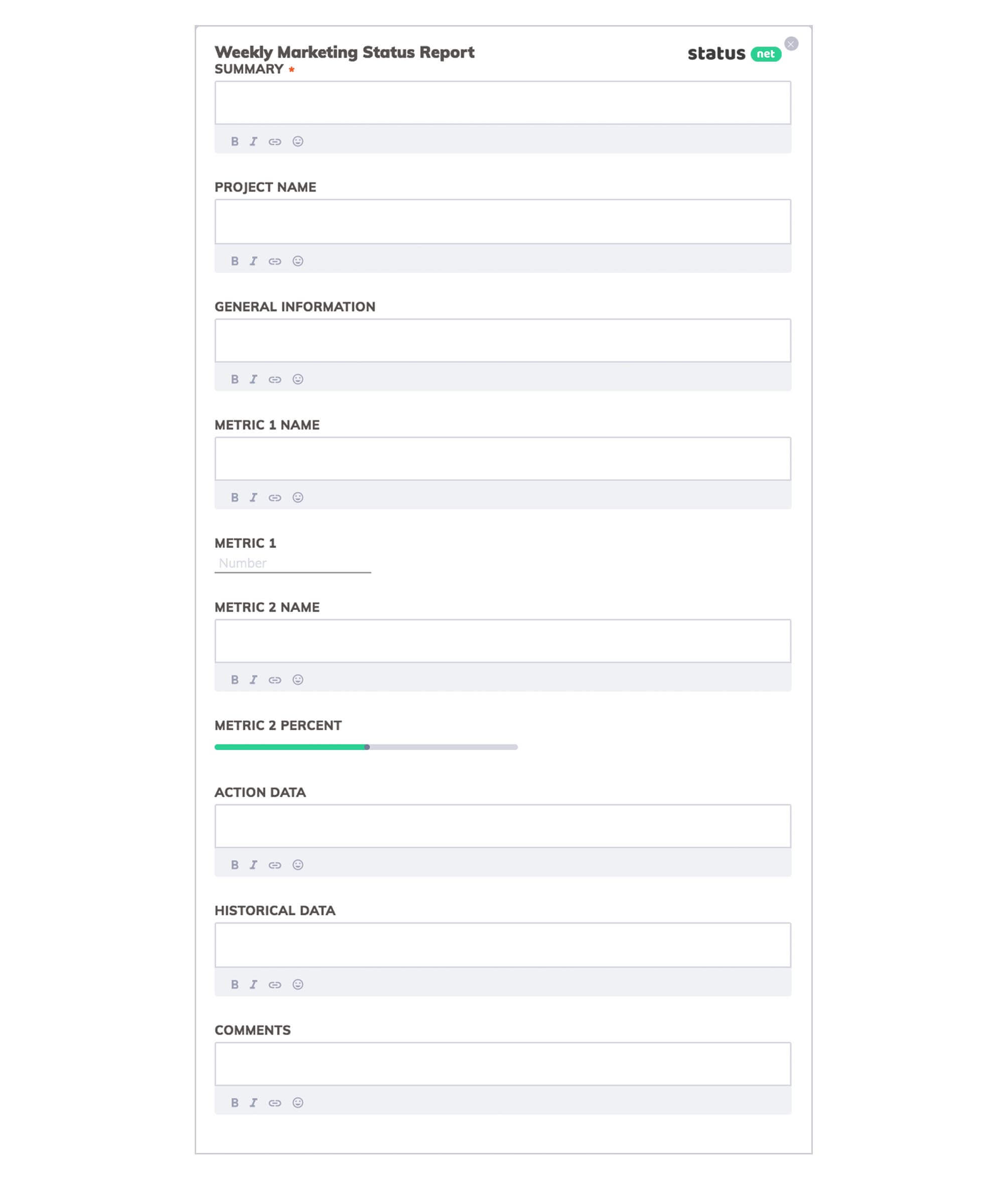 2 Really Simple Executive Status Report Templates | Free With Regard To Report To Senior Management Template