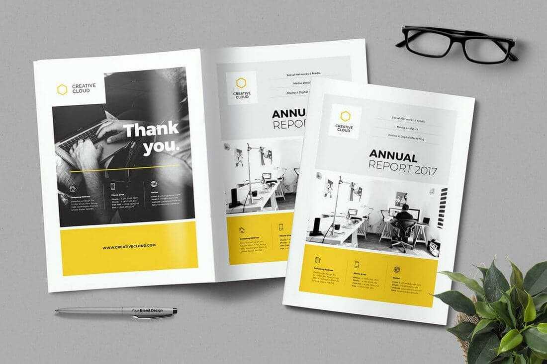 20+ Annual Report Templates (Word & Indesign) 2018 Throughout Annual Report Word Template