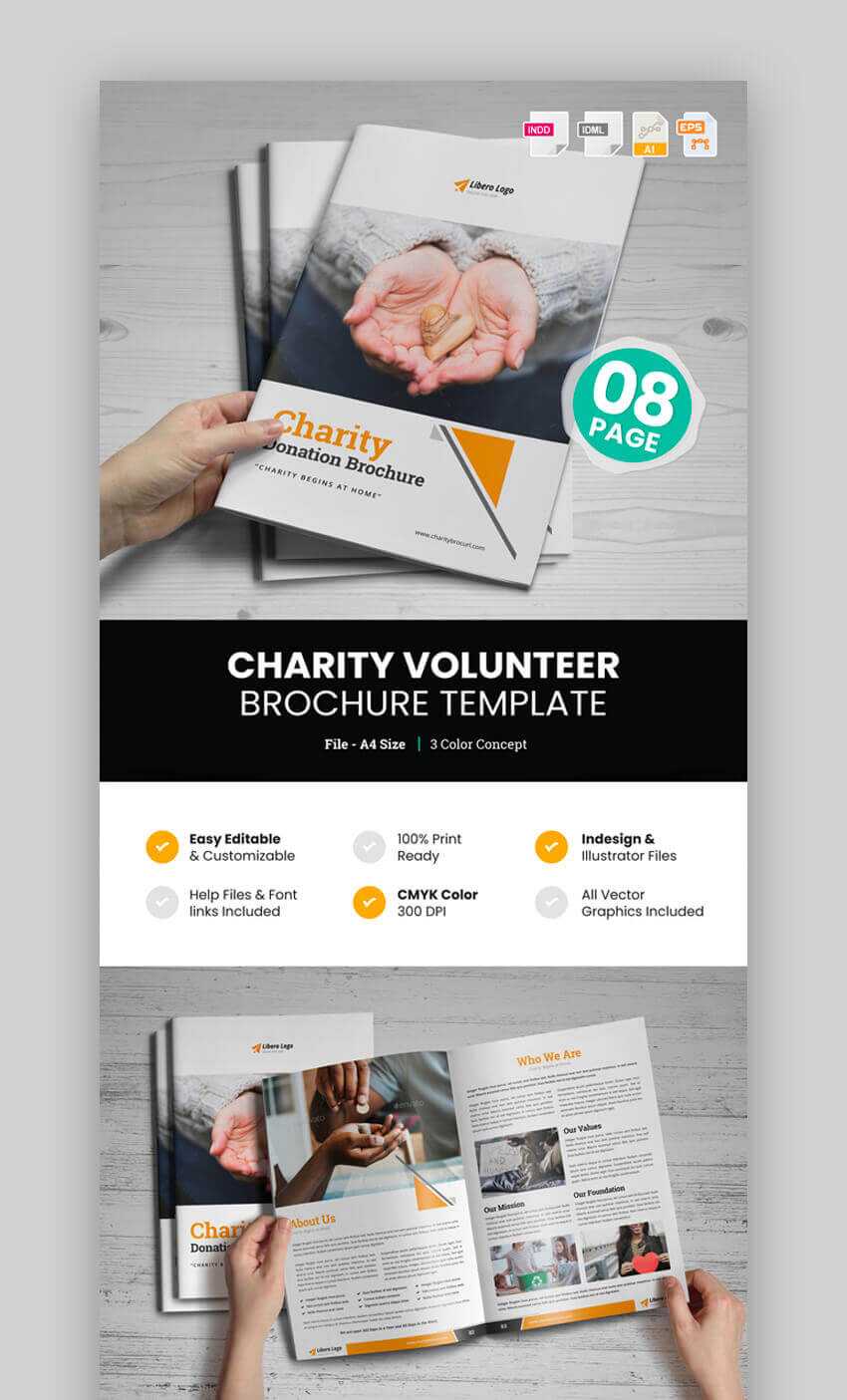 20 Best Professional Business Brochure Design Templates For 2019 In Volunteer Brochure Template