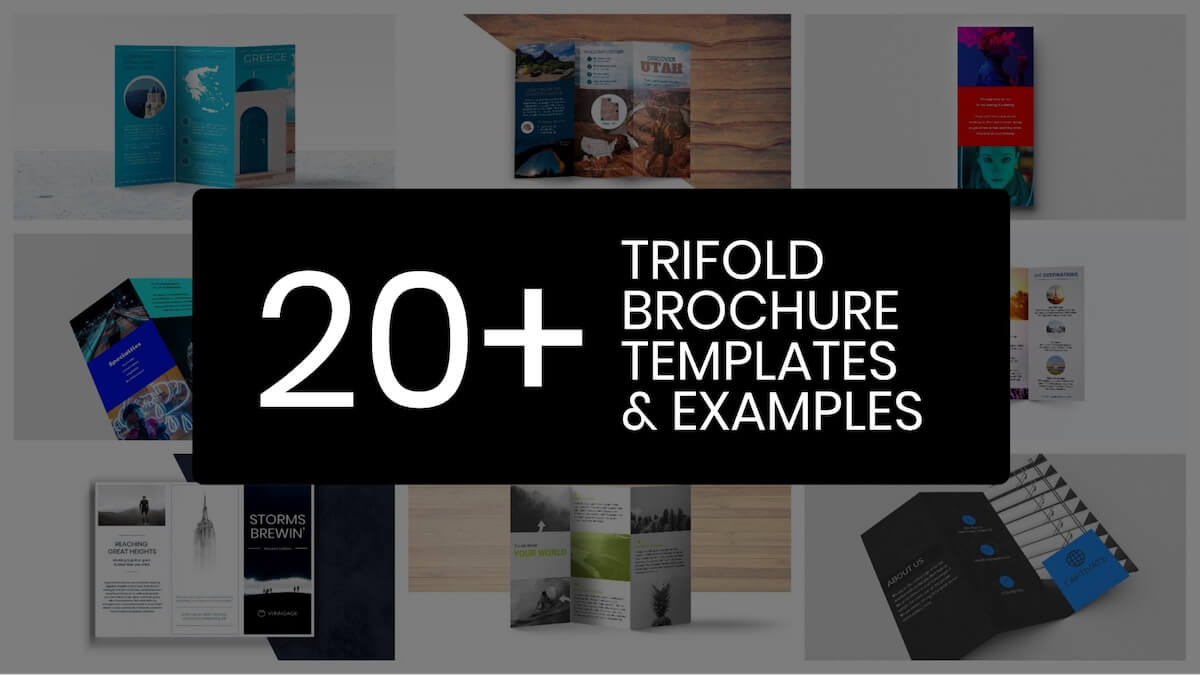 20+ Professional Trifold Brochure Templates, Tips & Examples Regarding Double Sided Tri Fold Brochure Template