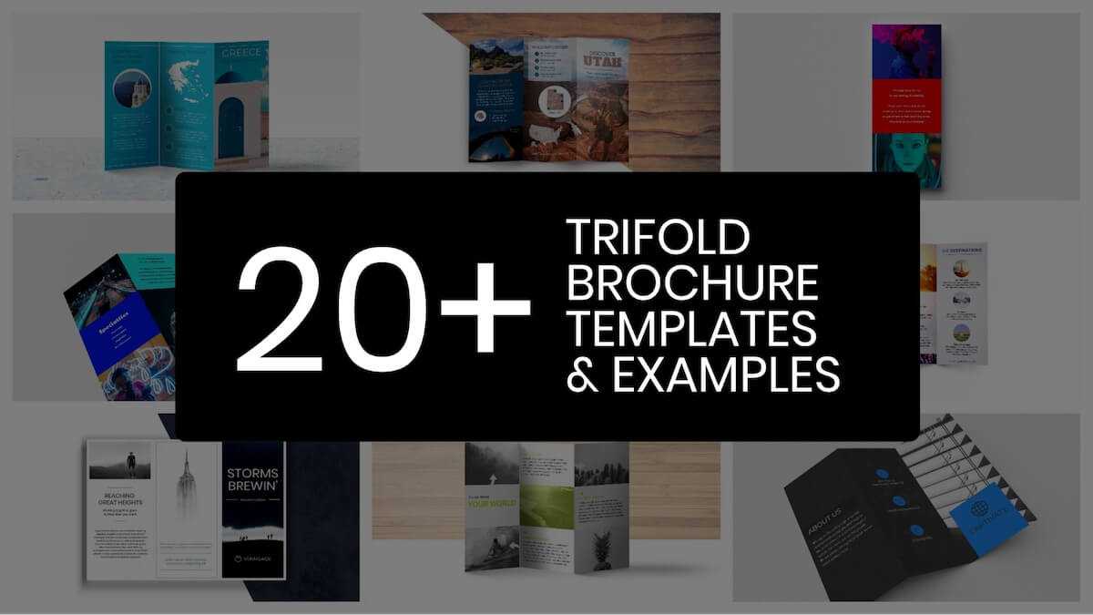 20+ Professional Trifold Brochure Templates, Tips & Examples Regarding Fancy Brochure Templates