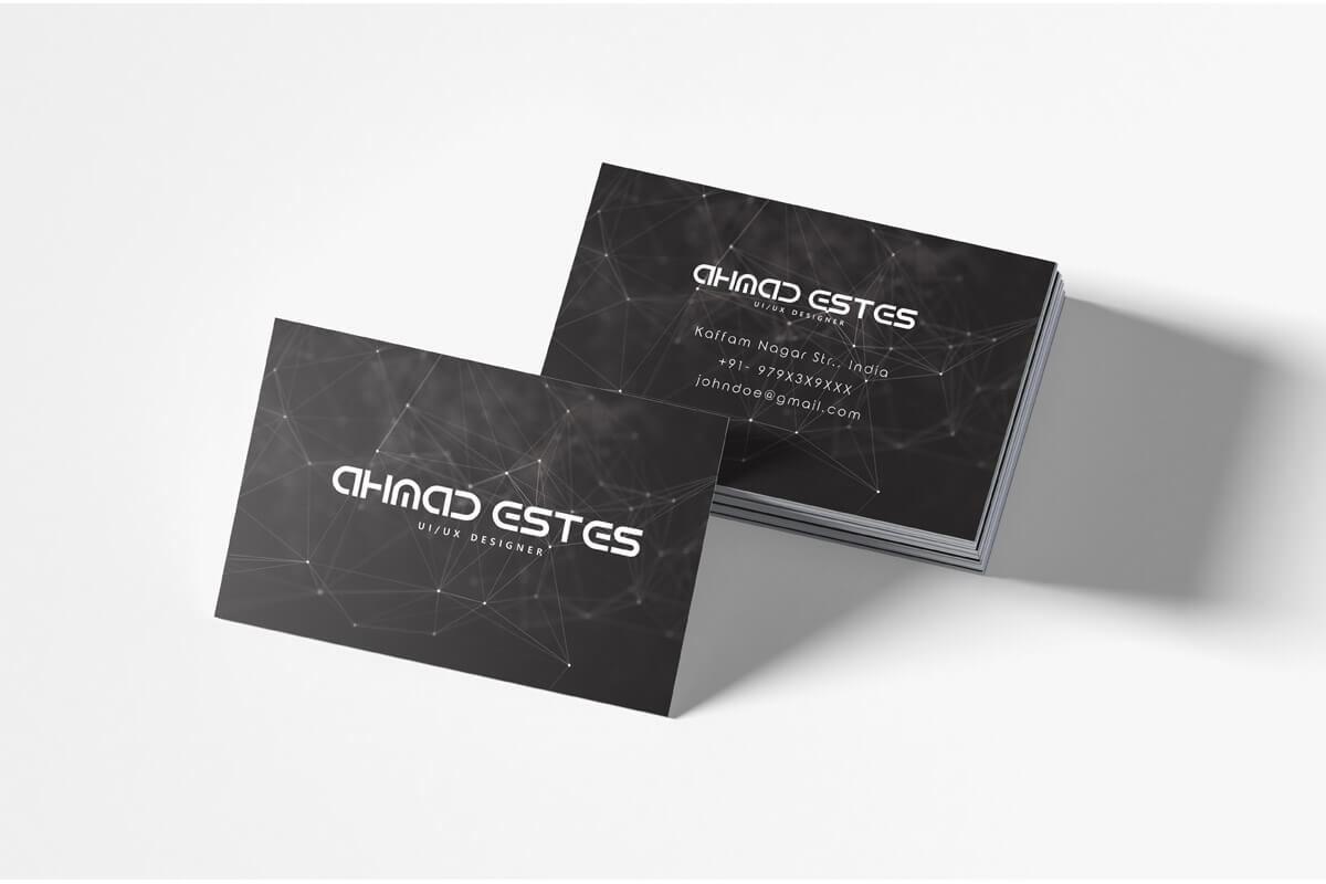 200 Free Business Cards Psd Templates – Creativetacos Pertaining To Blank Business Card Template Photoshop