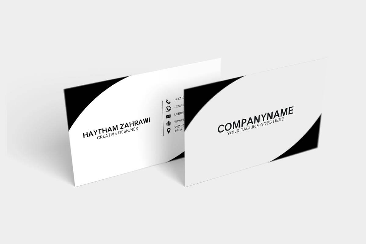 200 Free Business Cards Psd Templates – Creativetacos Throughout Free Business Card Templates In Psd Format