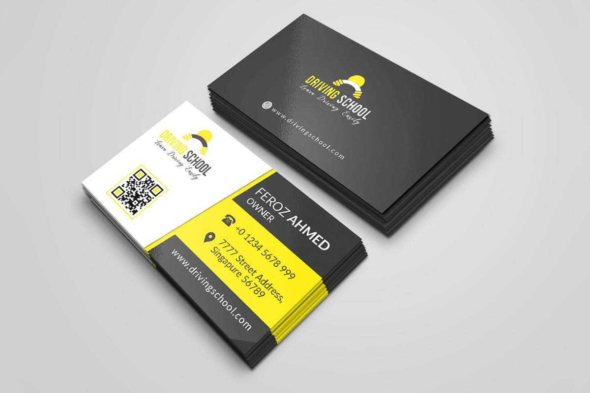 200 Free Business Cards Psd Templates – Creativetacos With Free Business Card Templates In Psd Format