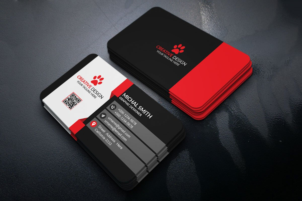 200 Free Business Cards Psd Templates – Creativetacos With Regard To Unique Business Card Templates Free
