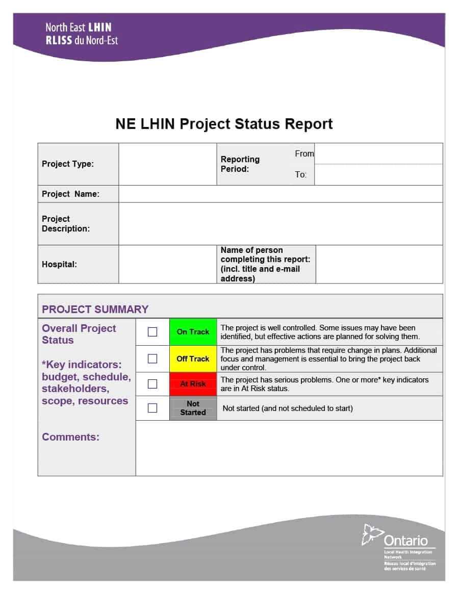 20Daily Project Status Report Template Excel 20Mple Format With Project Weekly Status Report Template Excel