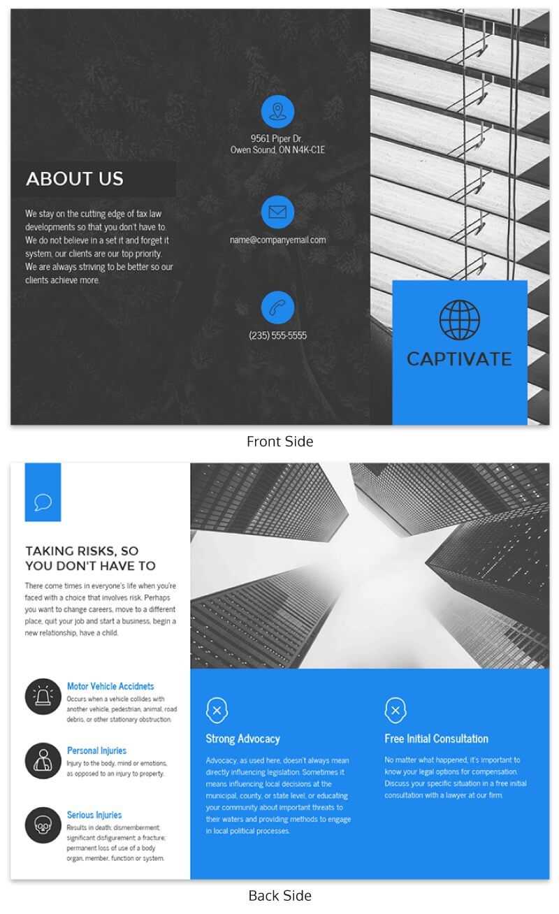 21 Brochure Templates And Design Tips To Promote Your Throughout One Page Brochure Template