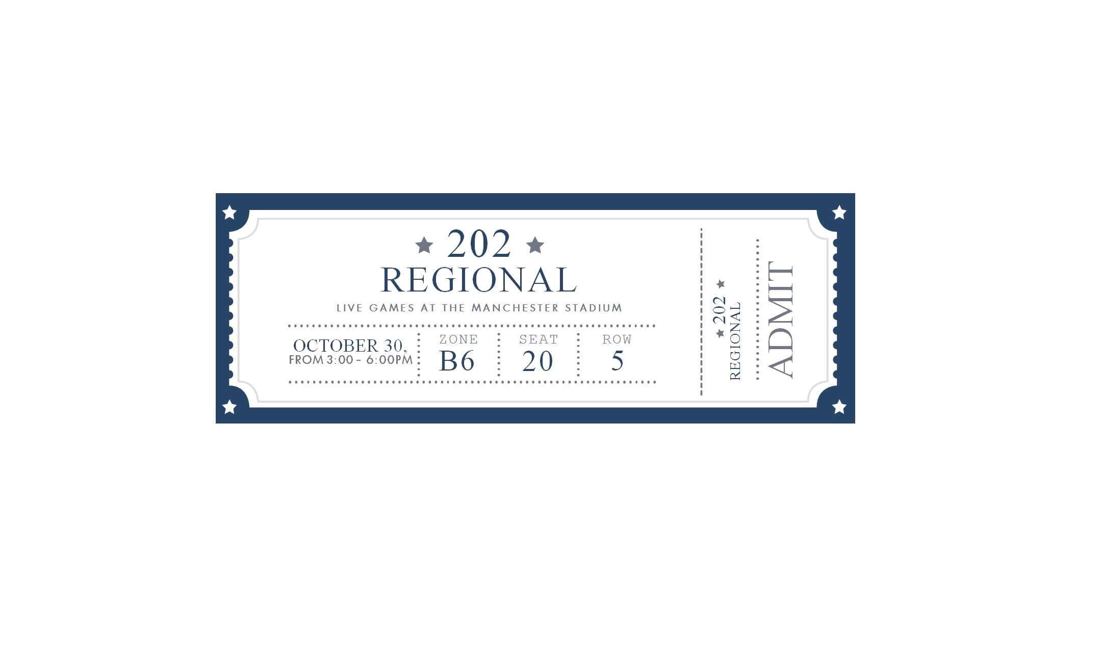 22 Free Event Ticket Templates (Ms Word) ᐅ Template Lab For Blank Admission Ticket Template