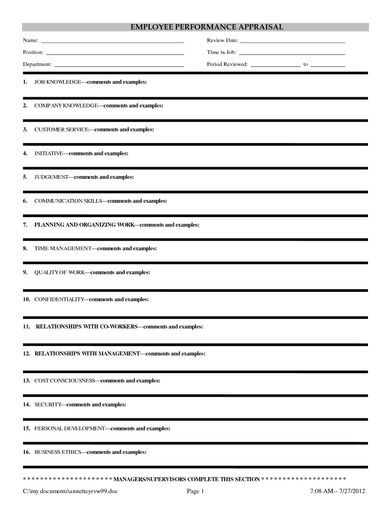 23 Images Of Evaluation Outline Template Blank | Masorler With Blank Evaluation Form Template