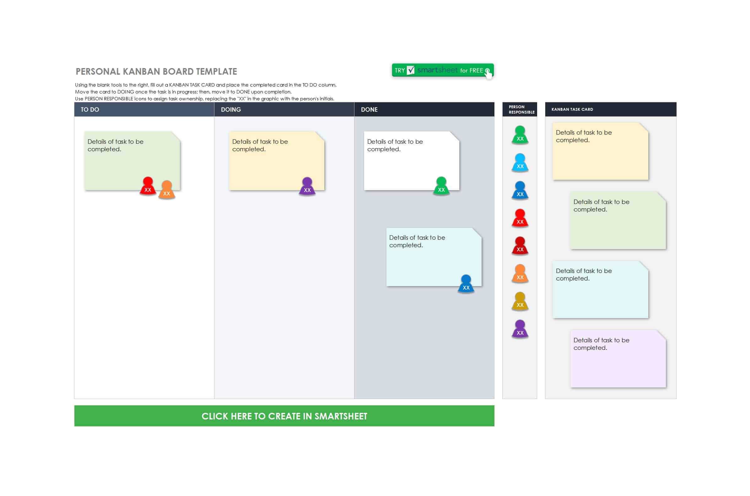 25 Printable Kanban Card Templates (& How To Use Them) ᐅ Within Kanban Card Template