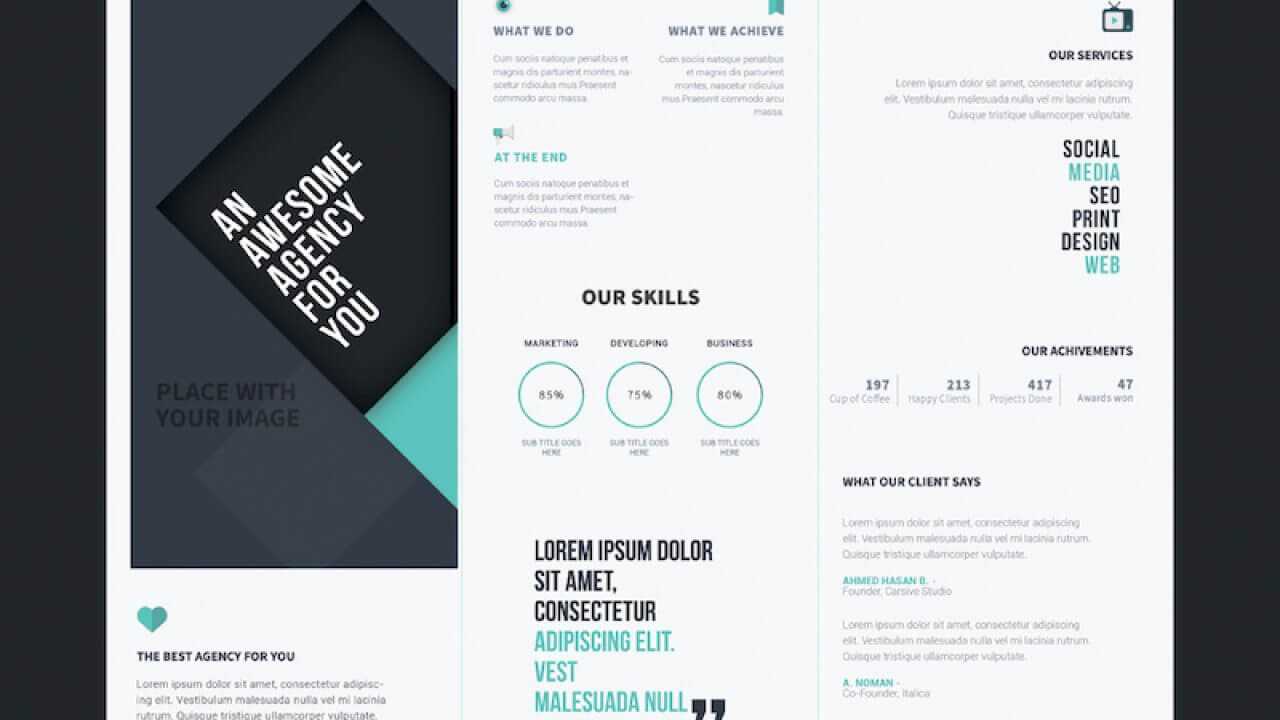 25 Tri Fold Brochure Templates – Psd, Ai & Indd (Free Pertaining To Free Online Tri Fold Brochure Template