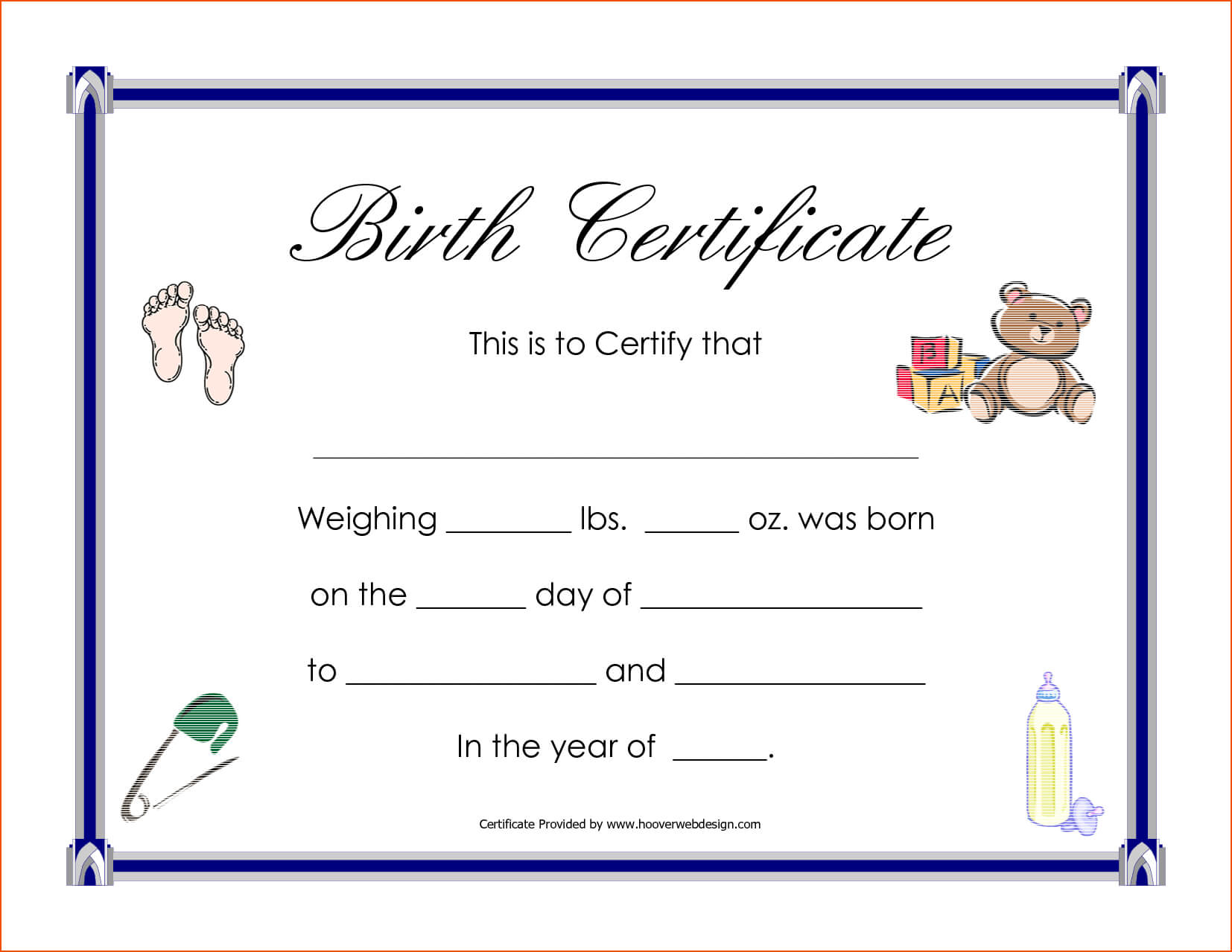 26 Images Of Egg Baby Boy Birth Certificate Template | Zeept Within Girl Birth Certificate Template