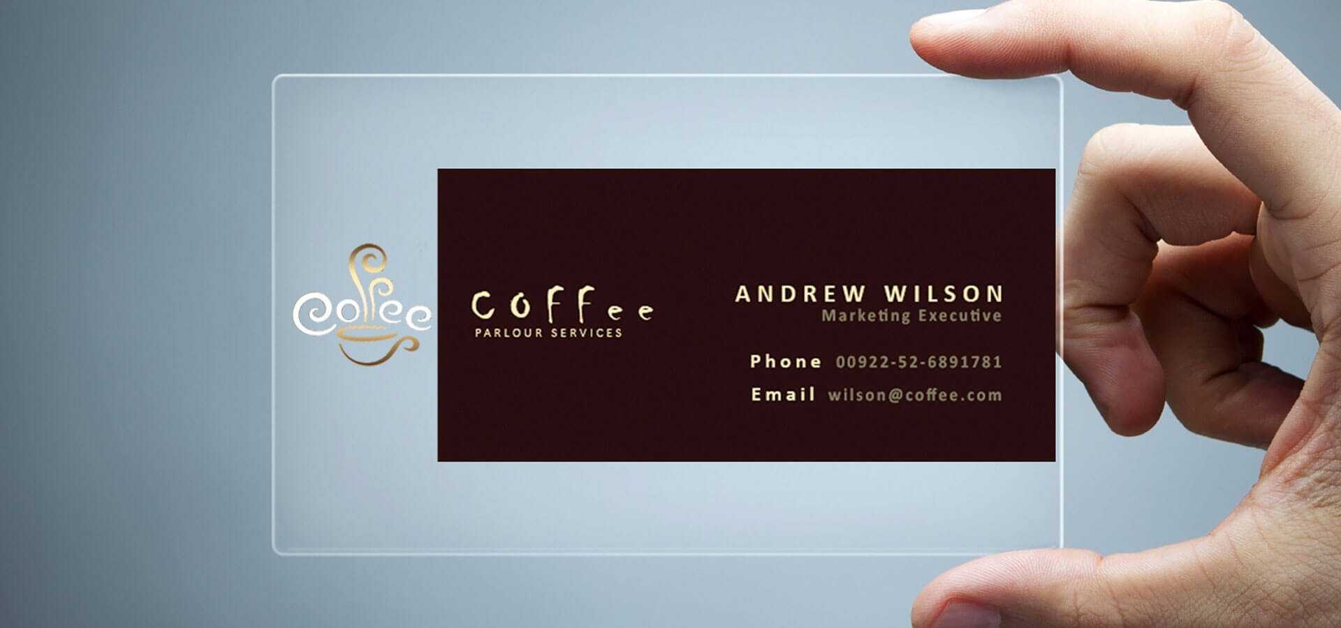 26+ Transparent Business Card Templates – Illustrator, Ms With Transparent Business Cards Template