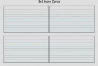 3 X 5 Index Card Template - Cumed with 3 By 5 Index Card Template
