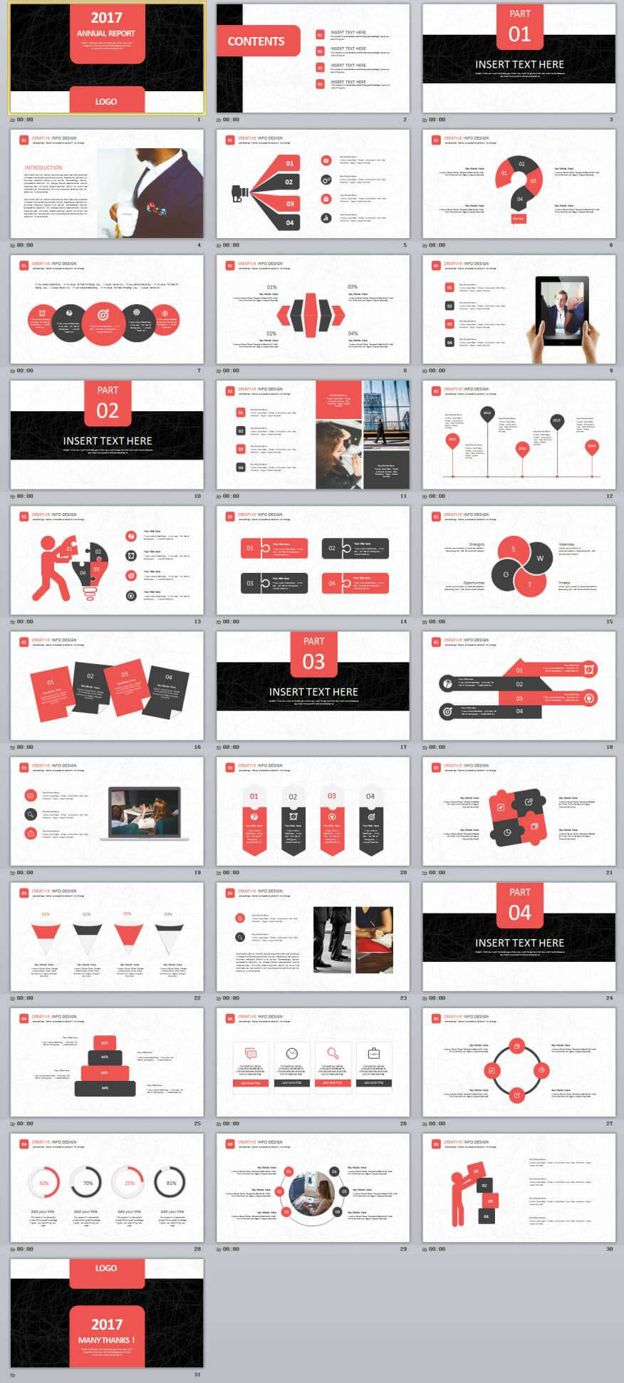 30+ Annual Report Powerpoint Template Throughout Annual Report Ppt Template