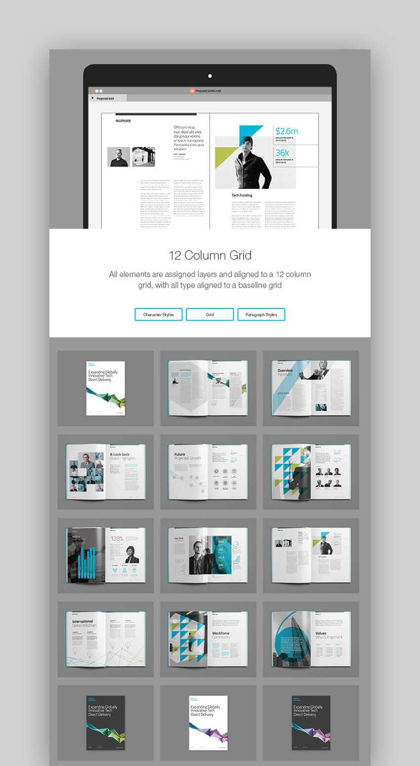 30 Best Indesign Brochure Templates – Creative Business With Adobe Indesign Brochure Templates