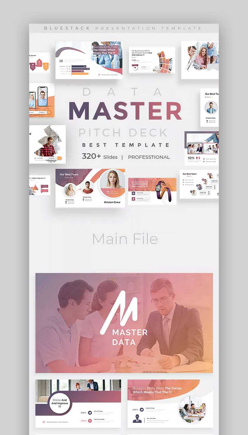 Powerpoint Pitch Book Template