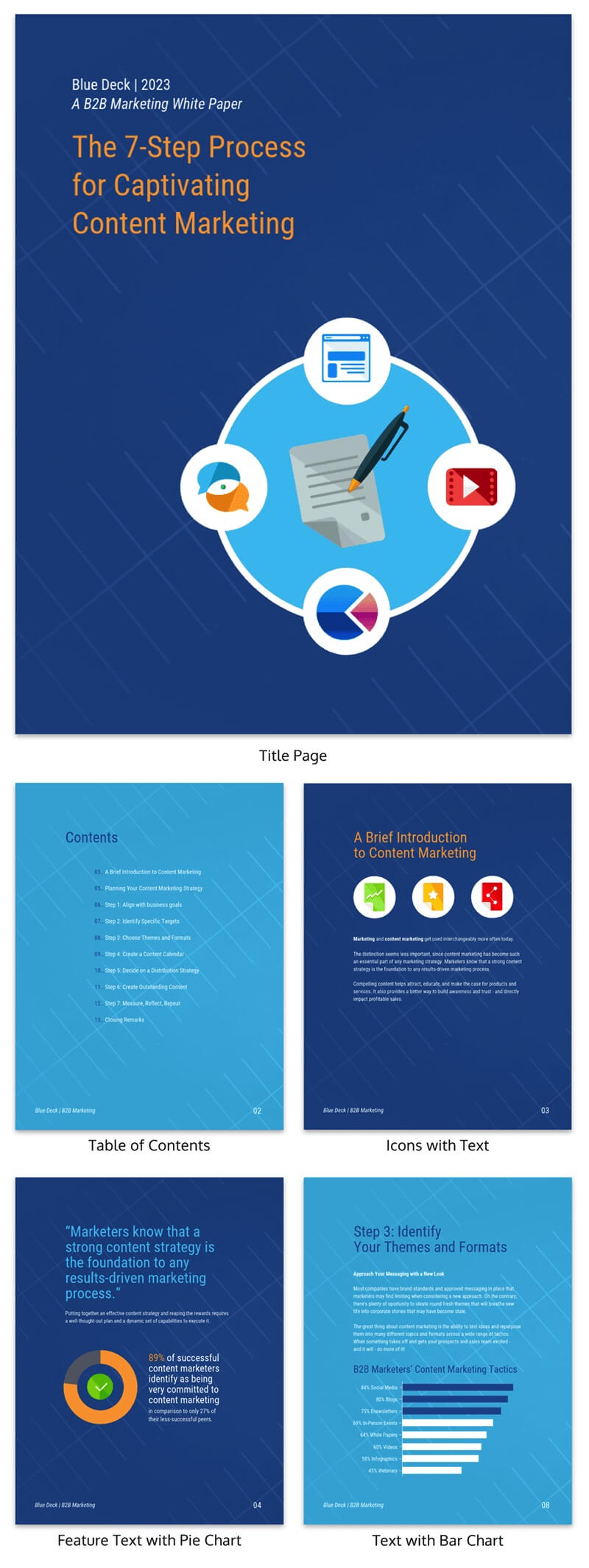 30+ Business Report Templates Every Business Needs – Venngage With Regard To White Paper Report Template