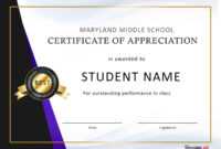 30 Free Certificate Of Appreciation Templates And Letters in Best Performance Certificate Template