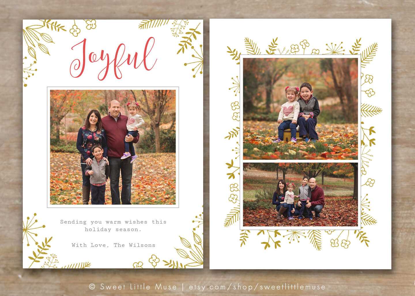 30 Holiday Card Templates For Photographers To Use This Year Intended For Holiday Card Templates For Photographers