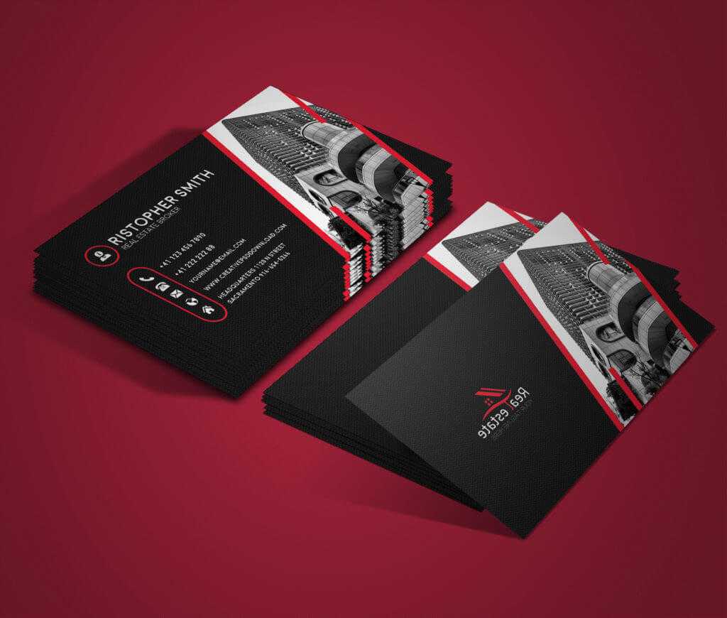 30+ Modern Real Estate Business Cards Psd | Decolore Pertaining To Real Estate Business Cards Templates Free