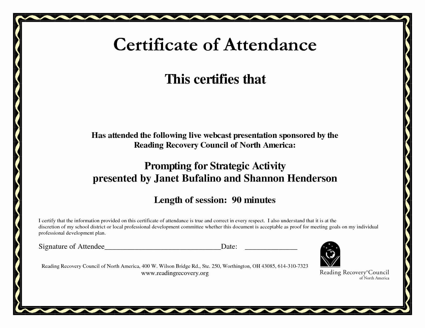 30 Perfect Attendance Certificate Editable | Pryncepality Throughout Perfect Attendance Certificate Free Template