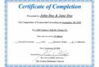 30 Premarital Counseling Certificate Of Completion Template within Premarital Counseling Certificate Of Completion Template