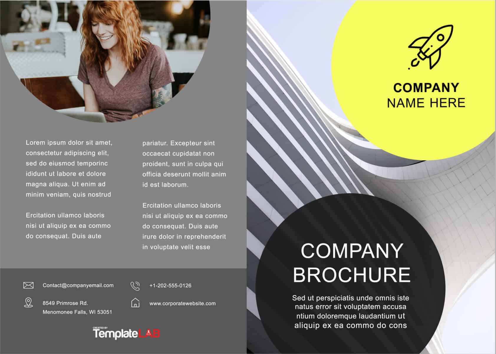 33 Free Brochure Templates (Word + Pdf) ᐅ Template Lab In Free Brochure Template Downloads