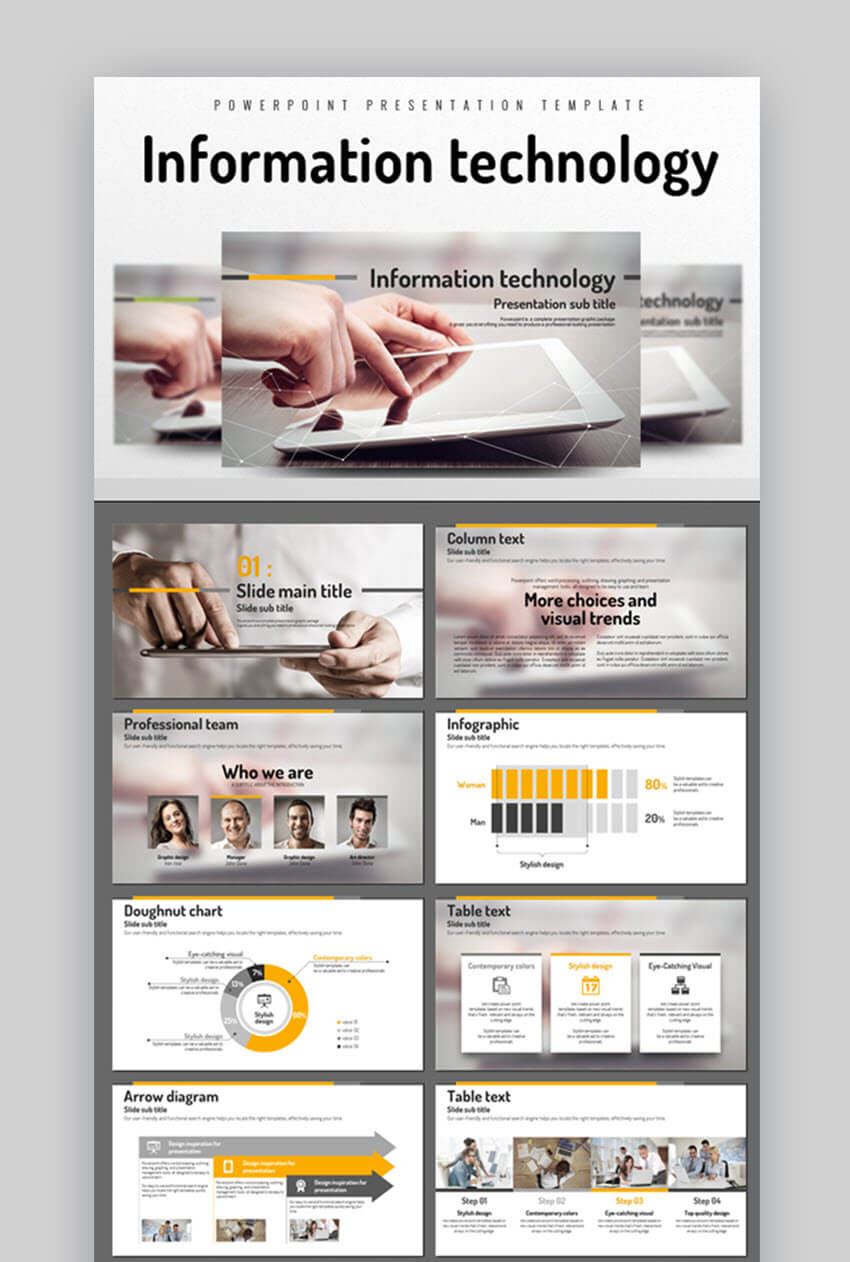 35 Best Science & Technology Powerpoint Templates (High Tech With Regard To High Tech Powerpoint Template