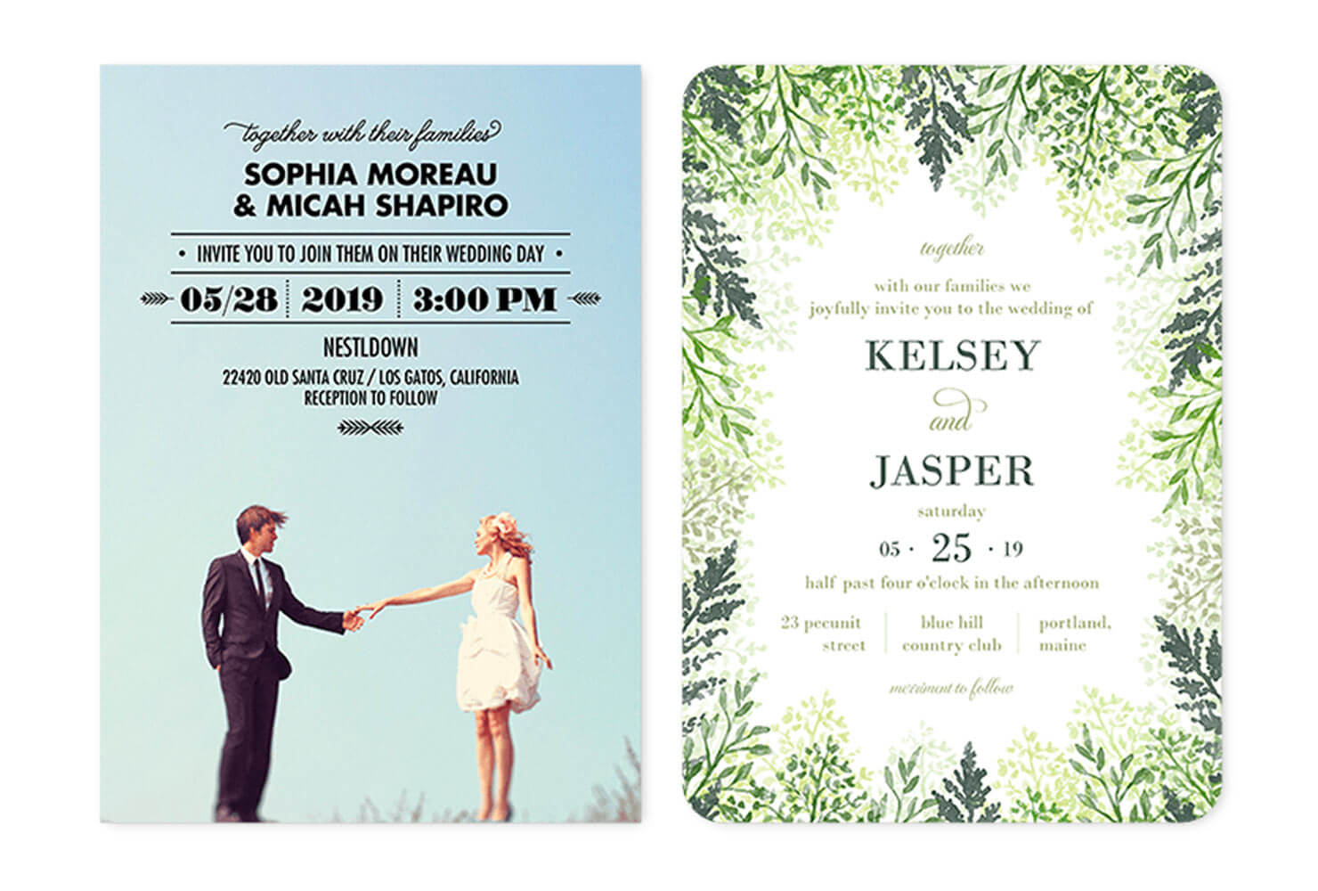 35+ Wedding Invitation Wording Examples 2019 | Shutterfly Intended For Church Wedding Invitation Card Template
