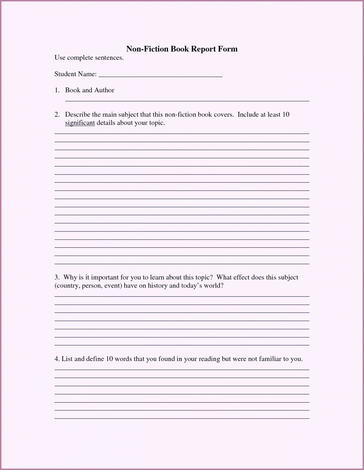 3Rd Grade Book Report Format Research Paper Sample – October In Mobile Book Report Template