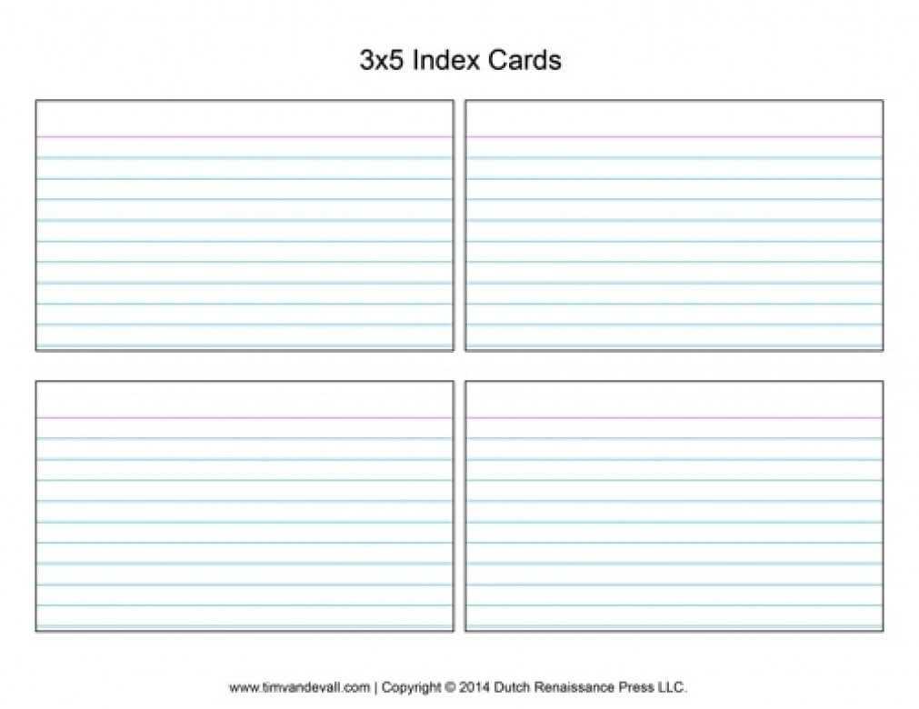 3X5 Note Card Template Size Of Notecard Ferdin Yasamayolver In 3X5 Note Card Template