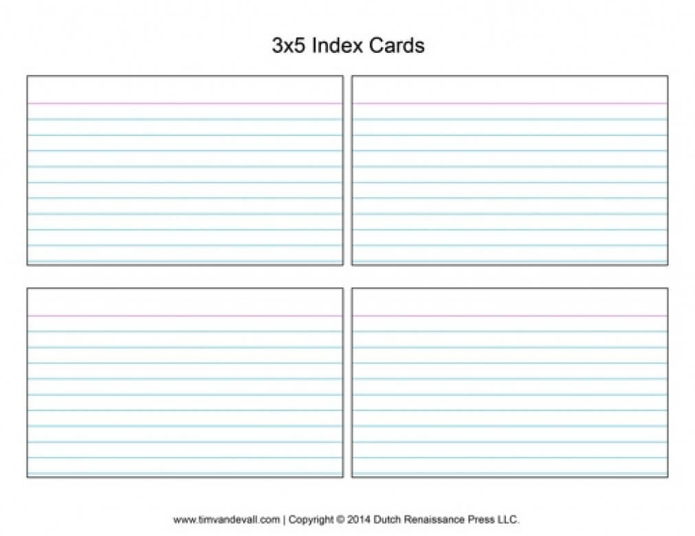 3X5 Note Card Template Size Of Notecard Ferdin Yasamayolver Regarding Index Card Template Google Docs